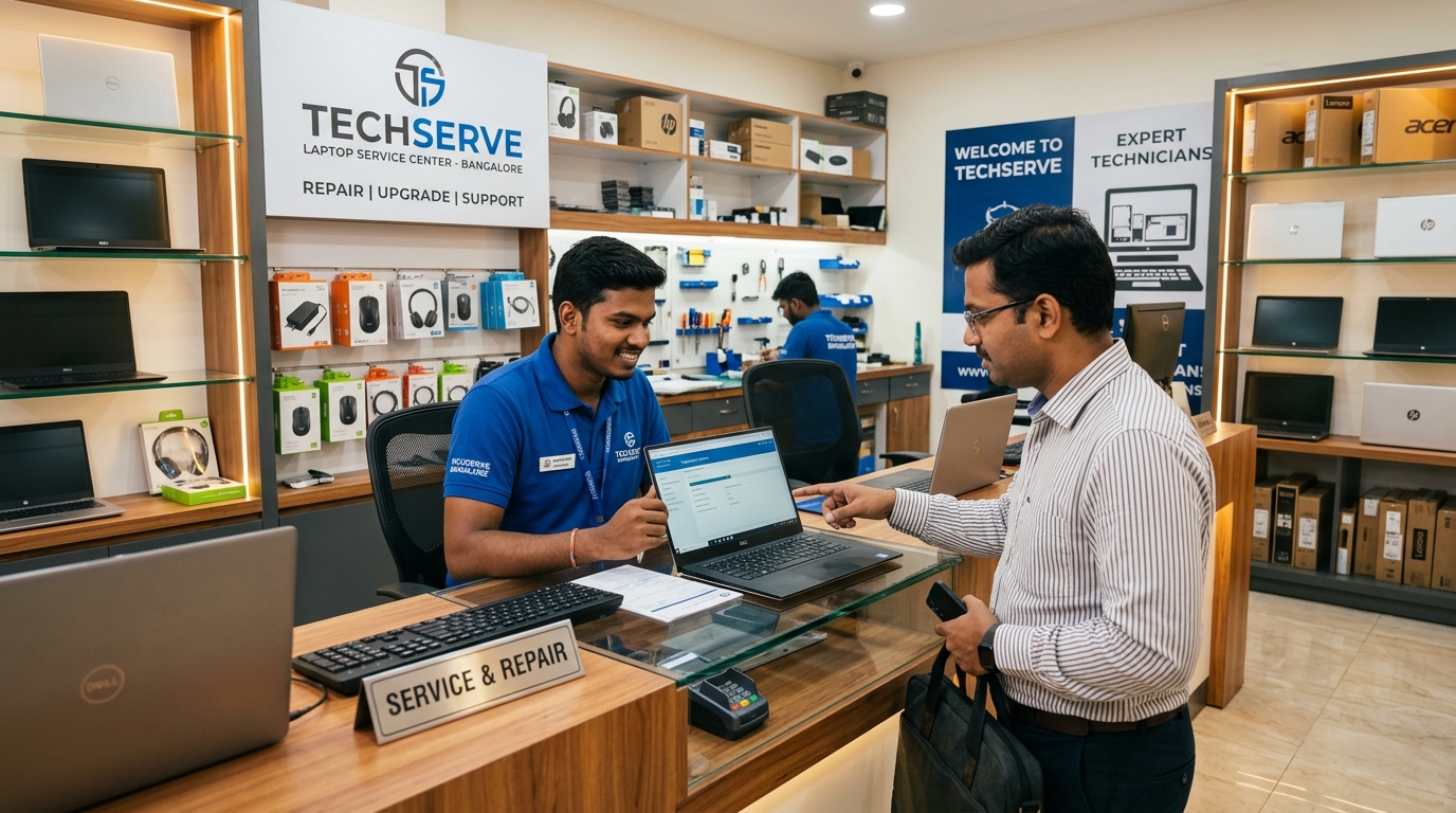 Indian client consultation counter at SAS Technologies Bangalore service center